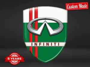 Infiniti Cúpula Pegatina Edición Gama Alta Insignias Elegantes